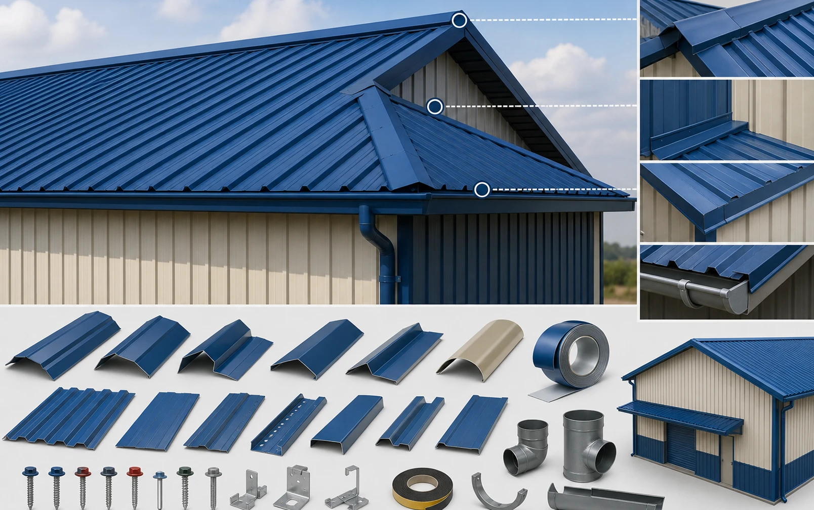 Understanding PPGI Profiles and Accessories — The Complete Roofing System