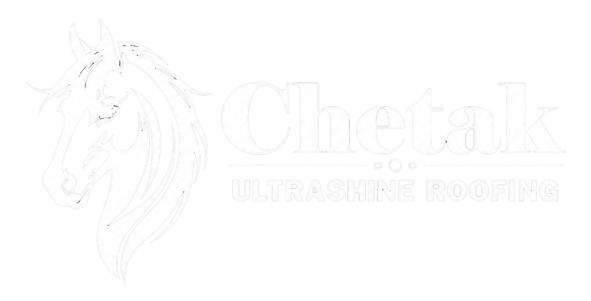 Chetak Ultrashine Roofing Official White Logo